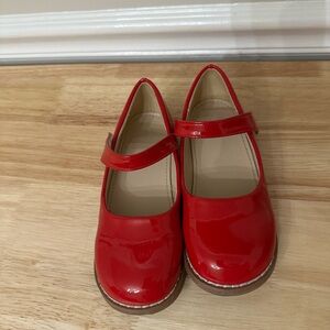 Red Kids Mary Jane Shoes